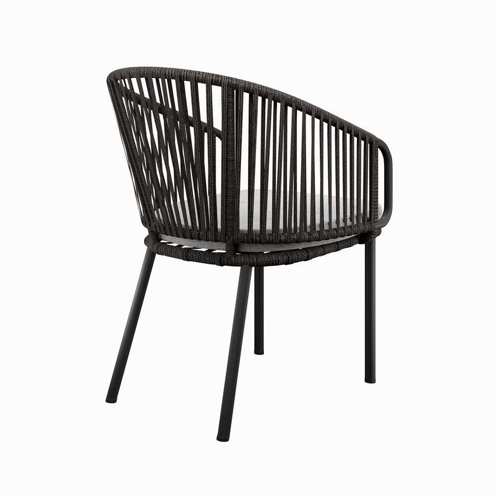 Modway - Harbor Outdoor Patio Armchair - EEI-5033-CHA-GRY veiw 4