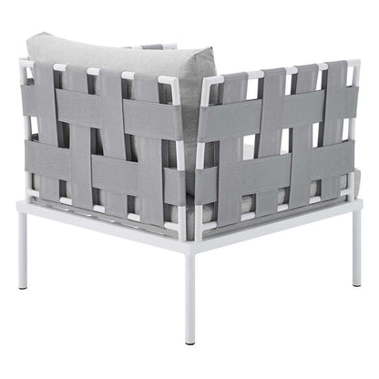 Modway - Harmony Sunbrella Outdoor Patio Aluminum Armchair - EEI-4956-GRY-GRY veiw 4