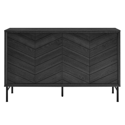 Modway - Harper Chevron Sideboard - EEI-6336-BLK veiw 5