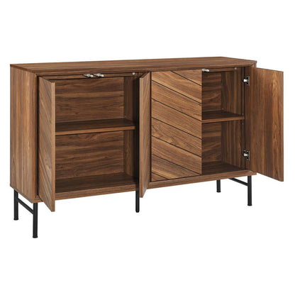 Modway - Harper Chevron Sideboard - EEI-6336-WAL veiw 3