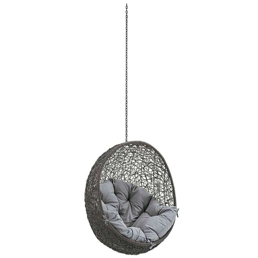 Modway - Hide Outdoor Patio Swing Chair Without Stand - EEI-2654-GRY-GRY view 1