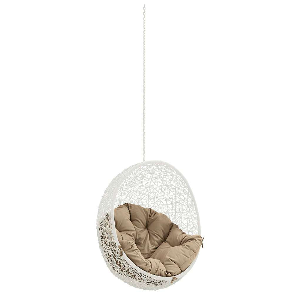 Modway - Hide Outdoor Patio Swing Chair Without Stand - EEI-2654-WHI-MOC view 1