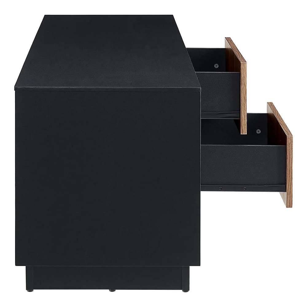 Modway - Holden 63in TV Stand - EEI-6598-BLK-WAL veiw 6