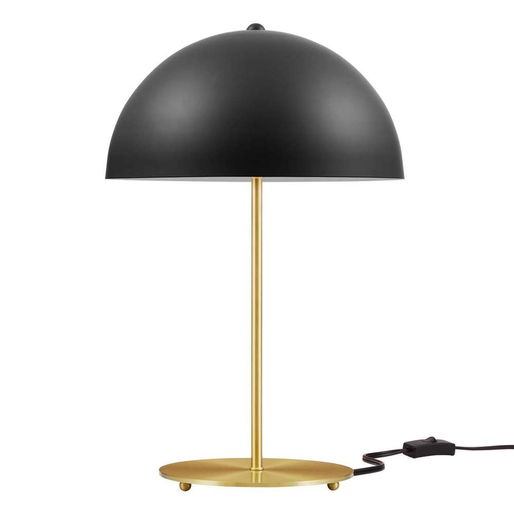 Modway - Ideal Metal Table Lamp - EEI-5629-BLK-SBR veiw 2