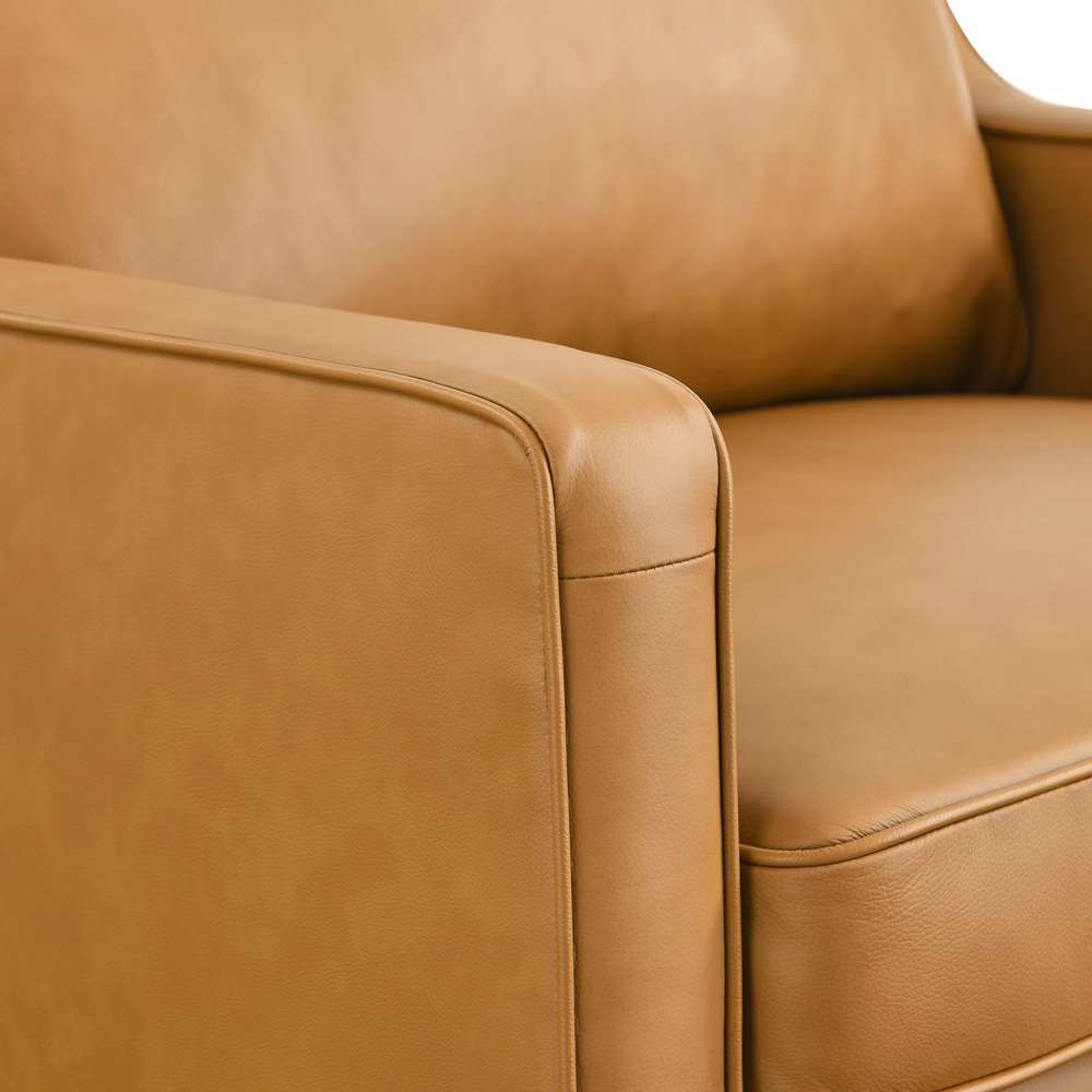 Modway - Impart Genuine Leather Armchair - EEI-5555-TAN veiw 3