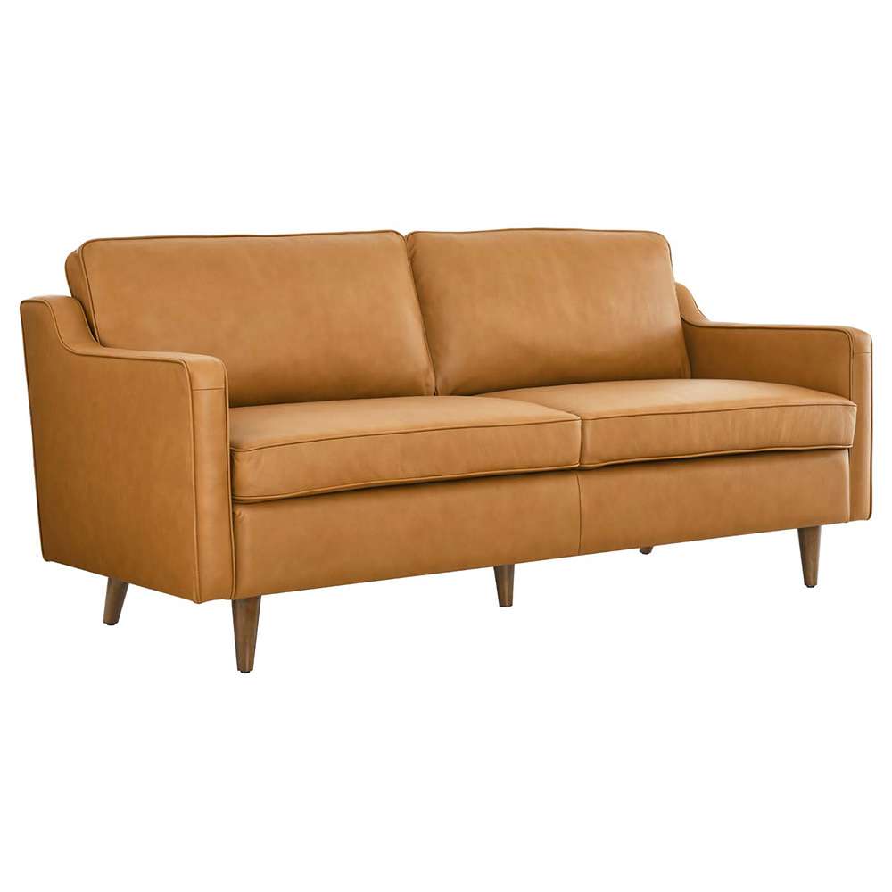 Modway - Impart Genuine Leather Sofa - EEI-5553-TAN veiw 1