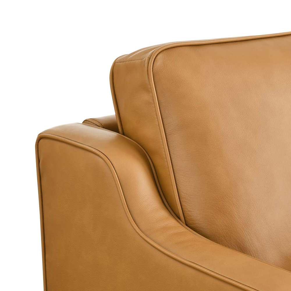 Modway - Impart Genuine Leather Sofa - EEI-5553-TAN veiw 3