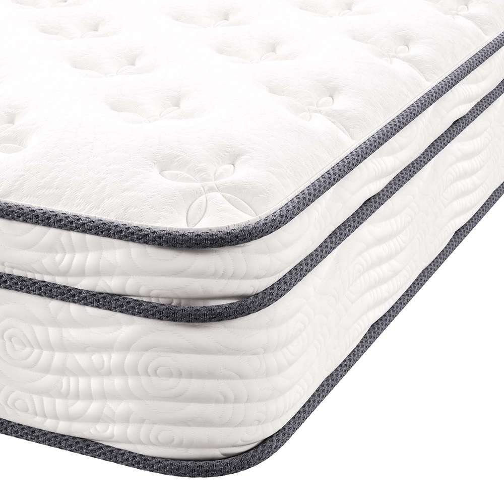 Modway - Jenna 10in Innerspring and Foam California King Mattress - MOD-6080-WHI veiw 4