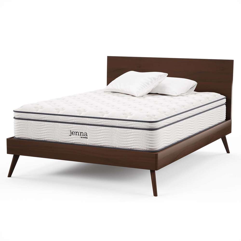 Modway - Jenna 12in Innerspring and Foam California King Mattress - MOD-7091-WHI veiw 4