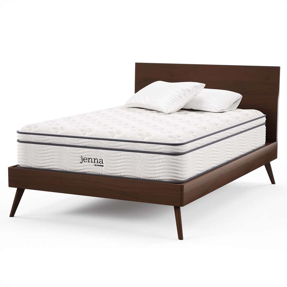 Modway - Jenna 12in Innerspring and Foam Full Mattress - MOD-7088-WHI veiw 4