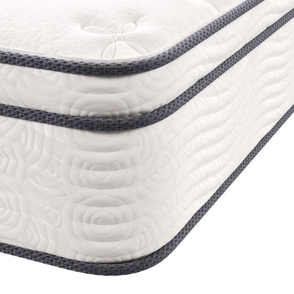 Modway - Jenna 12in Innerspring and Foam Twin Mattress - MOD-7087-WHI veiw 5