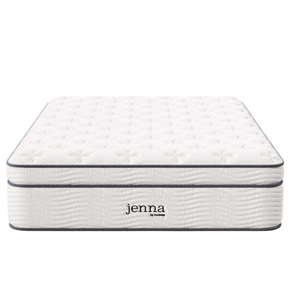 Modway - Jenna 14in Innerspring and Foam Full Mattress - MOD-6083-WHI veiw 3