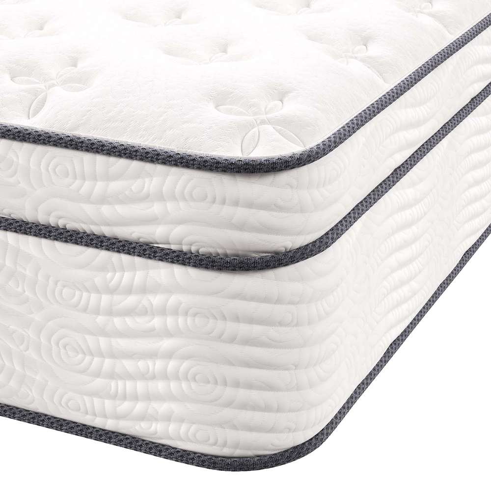 Modway - Jenna 14in Innerspring and Foam Full Mattress - MOD-6083-WHI veiw 4