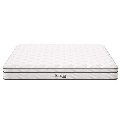 Modway - Jenna 6in Innerspring and Foam King Mattress - MOD-7096-WHI veiw 3