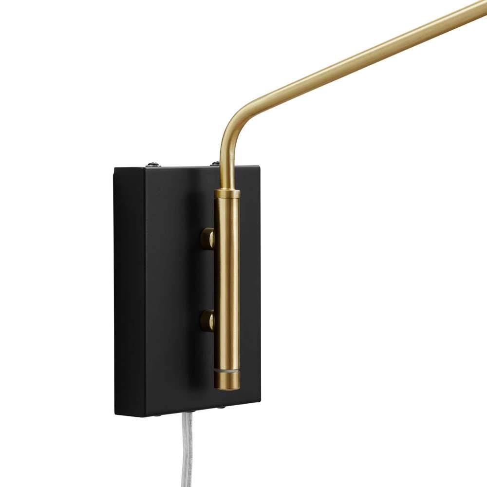 Modway - Journey 24in Swing Arm Wall Sconce - EEI-5295-BLK veiw 5