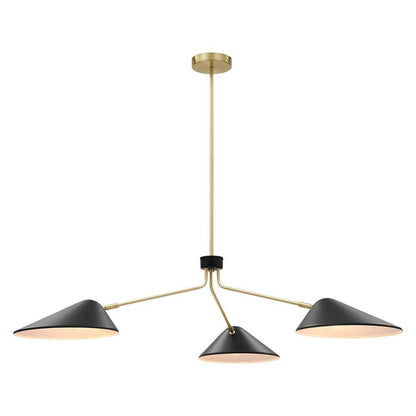 Modway - Journey 3-Light 14in Arm Pendant - EEI-5297-BLK veiw 1