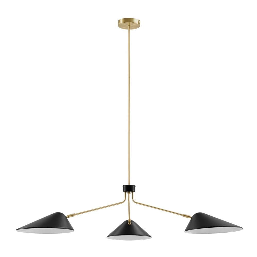 Modway - Journey 3-Light 14in Arm Pendant - EEI-5297-BLK veiw 3