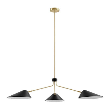 Modway - Journey 3-Light 14in Arm Pendant - EEI-5297-BLK veiw 3
