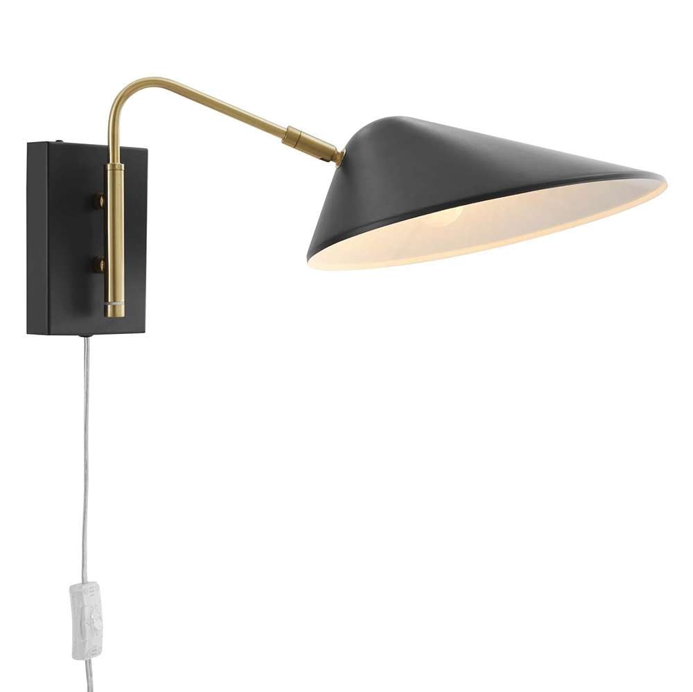 Modway - Journey 7in Swing Arm Wall Sconce - EEI-5296-BLK veiw 1