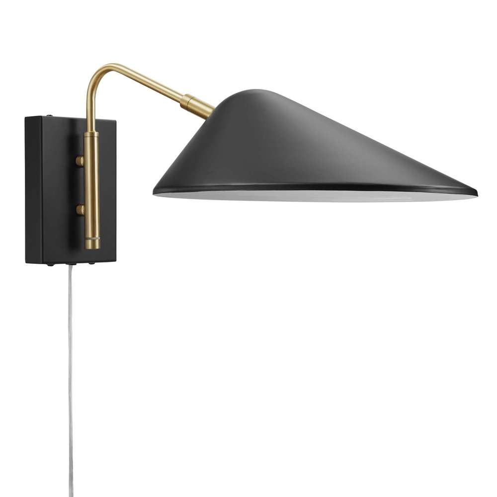 Modway - Journey 7in Swing Arm Wall Sconce - EEI-5296-BLK veiw 4