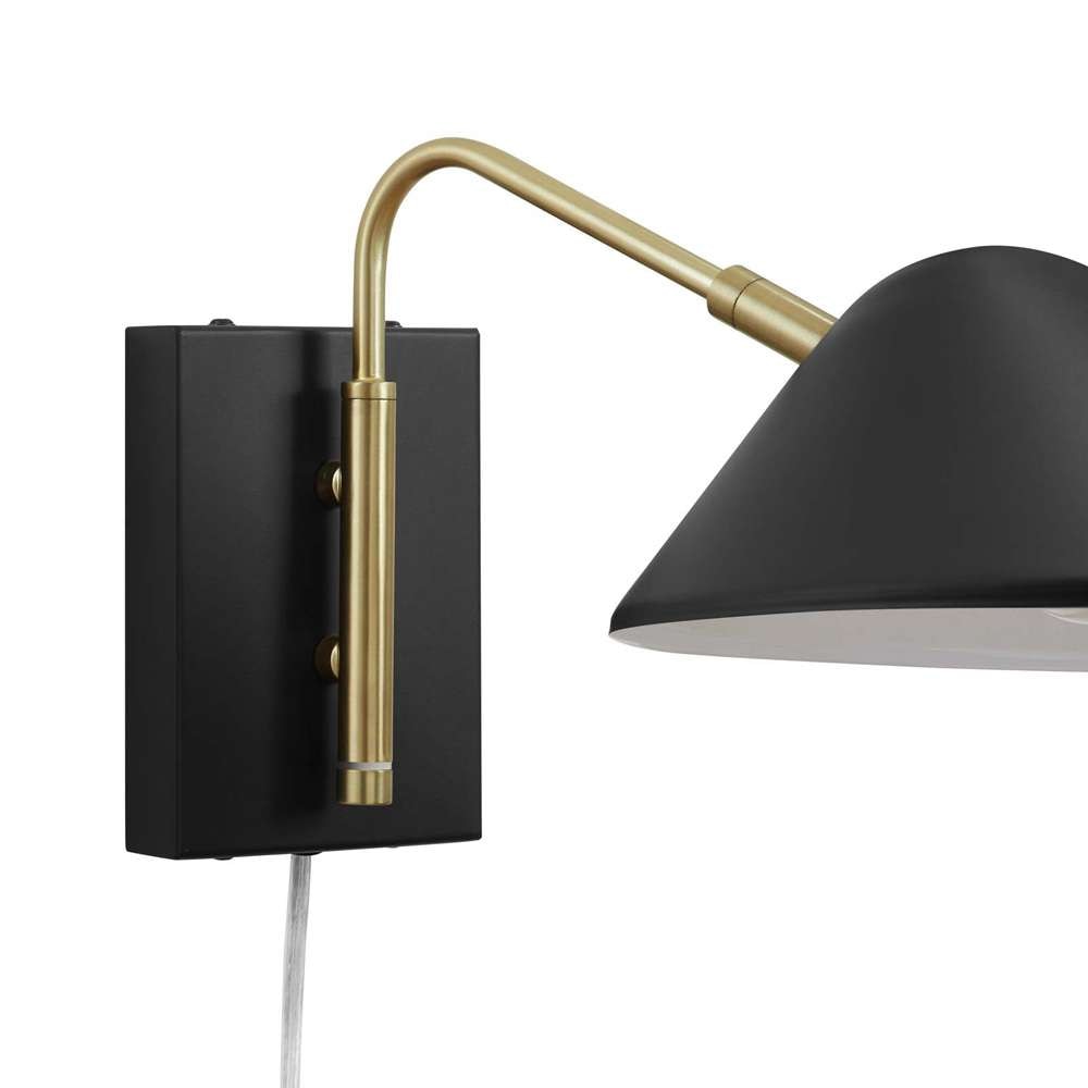 Modway - Journey 7in Swing Arm Wall Sconce - EEI-5296-BLK veiw 6