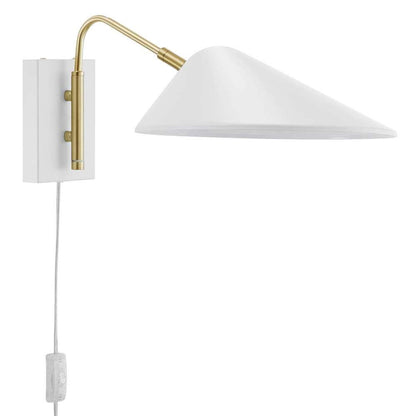 Modway - Journey 7in Swing Arm Wall Sconce - EEI-5296-WHI veiw 4