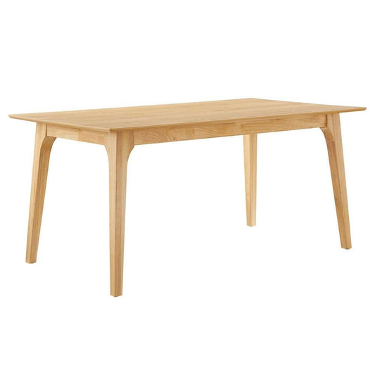 Modway - Juxtapose 63in Rectangle Dining Table - EEI-6017-OAK-OAK veiw 2
