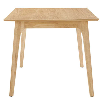 Modway - Juxtapose 63in Rectangle Dining Table - EEI-6017-OAK-OAK veiw 3