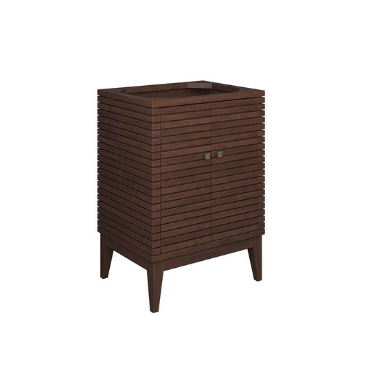 Modway - Ledger 24in Wood Bathroom Vanity Cabinet (Sink Basin Not Included) - EEI-5088-WAL veiw 1