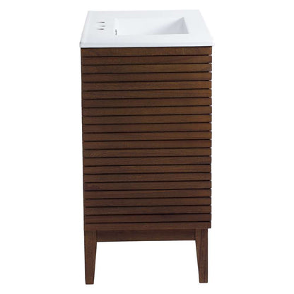 Modway - Ledger 36in Bathroom Vanity - EEI-5115-WAL-WHI veiw 4