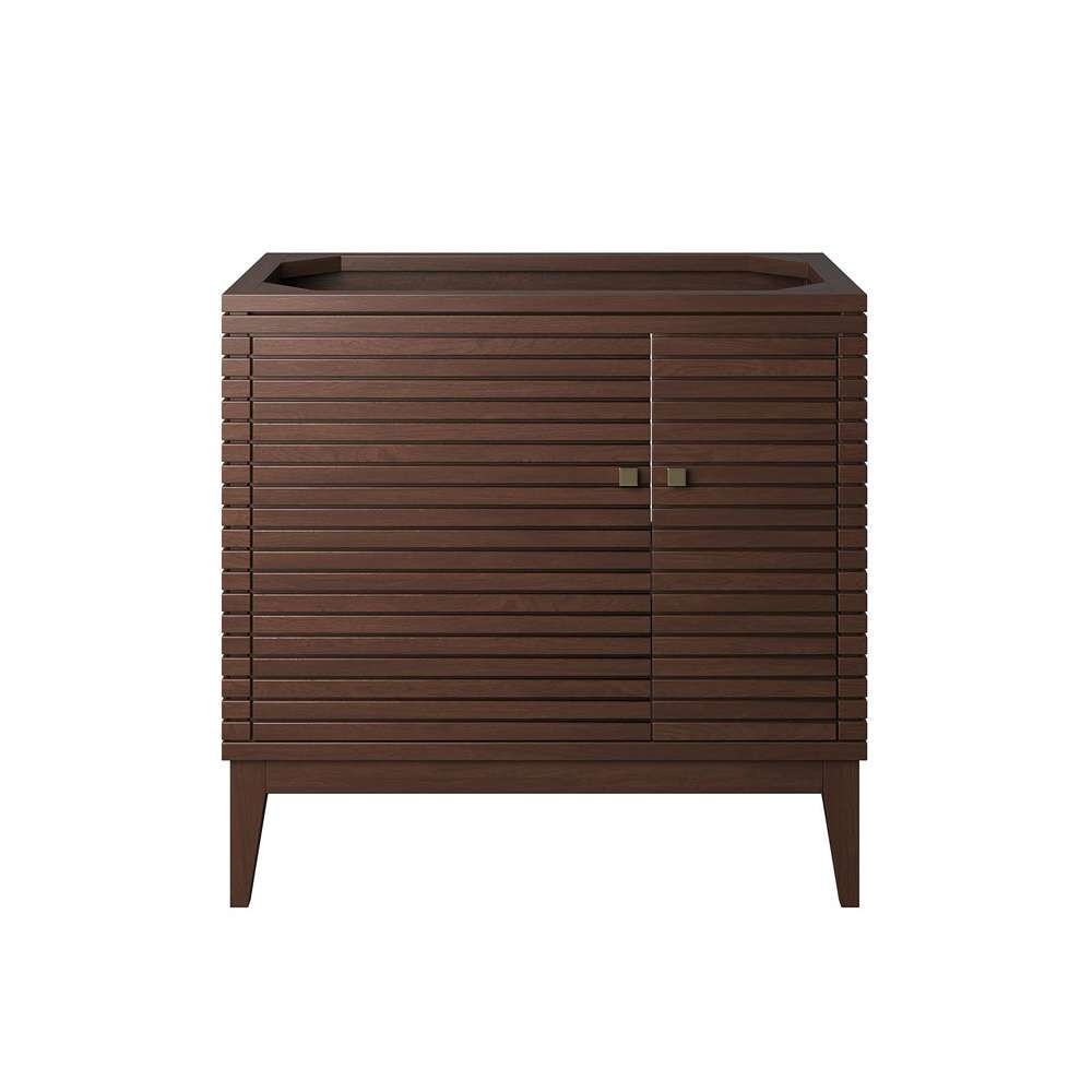 Modway - Ledger 36in Wood Bathroom Vanity Cabinet (Sink Basin Not Included) - EEI-5089-WAL veiw 4