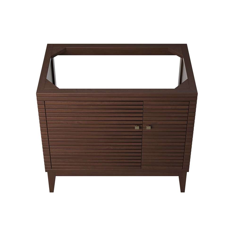 Modway - Ledger 36in Wood Bathroom Vanity Cabinet (Sink Basin Not Included) - EEI-5089-WAL veiw 5