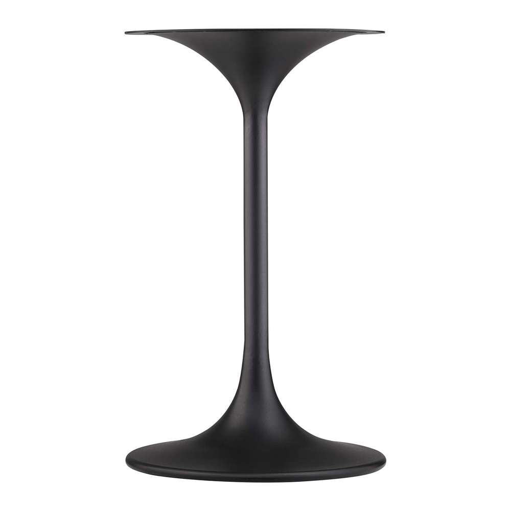 Modway - Lippa 20in Round Artificial Marble Side Table in Black Black - EEI-5690-BLK-BLK veiw 4