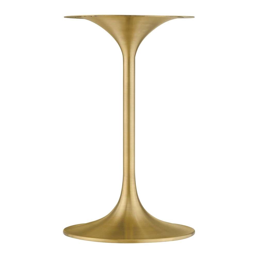 Modway - Lippa 20in Round Artificial Marble Side Table in Gold Black - EEI-5685-GLD-BLK veiw 4