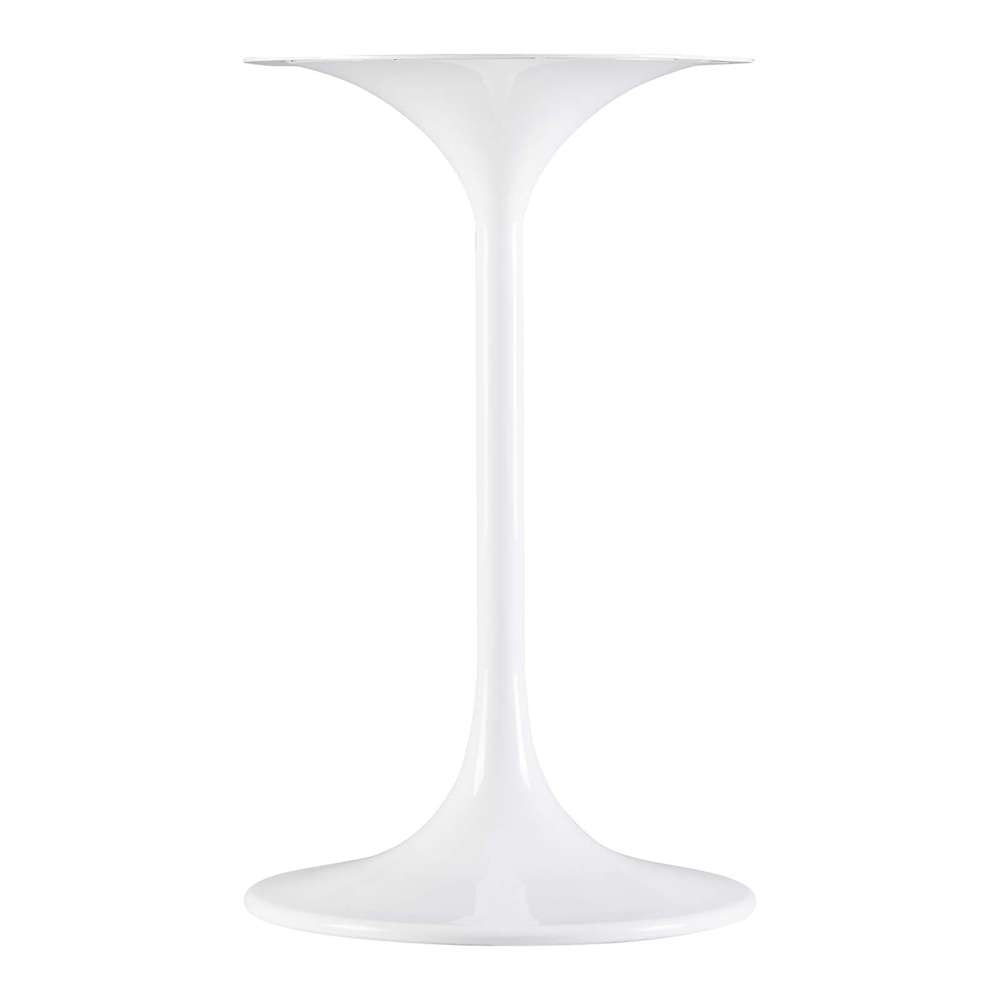 Modway - Lippa 20in Round Artificial Marble Side Table in White Black - EEI-5680-WHI-BLK veiw 4