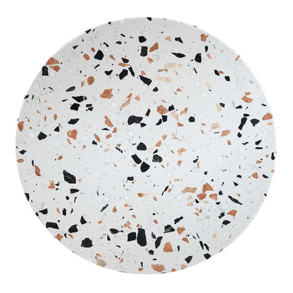 Modway - Lippa 20in Round Terrazzo Side Table - EEI-5687-GLD-TER veiw 3