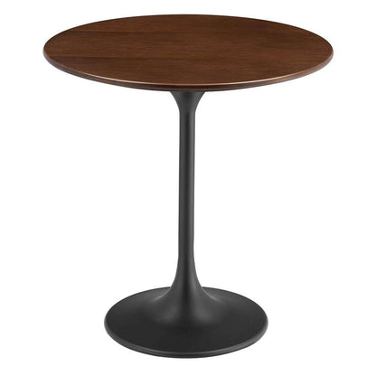Modway - Lippa 20in Round Wood Grain Side Table in Black Walnut - EEI-5689-BLK-WAL veiw 1