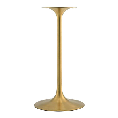 Modway - Lippa 28in Round Artificial Marble Bar Table in Gold Black - EEI-5533-GLD-BLK veiw 4