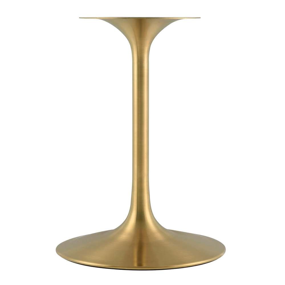 Modway - Lippa 28in Round Artificial Marble Dining Table in Gold Black - EEI-5224-GLD-BLK veiw 4