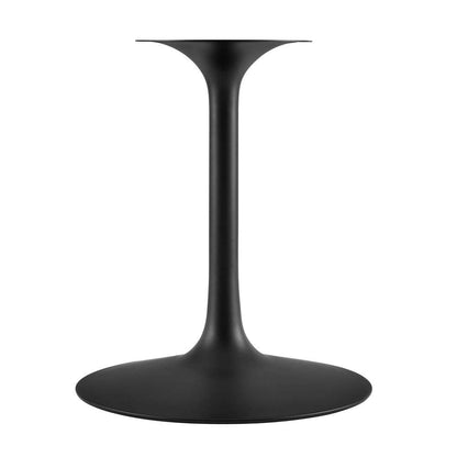Modway - Lippa 60in Oval Terrazzo Dining Table in Black White - EEI-5737-BLK-WHI veiw 4