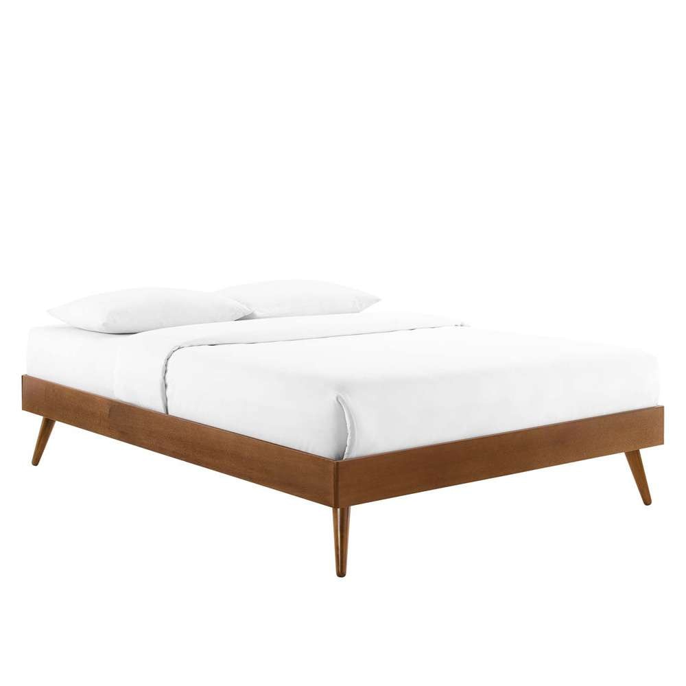 Modway - Margo Queen Wood Platform Bed Frame - MOD-6230-WAL veiw 2