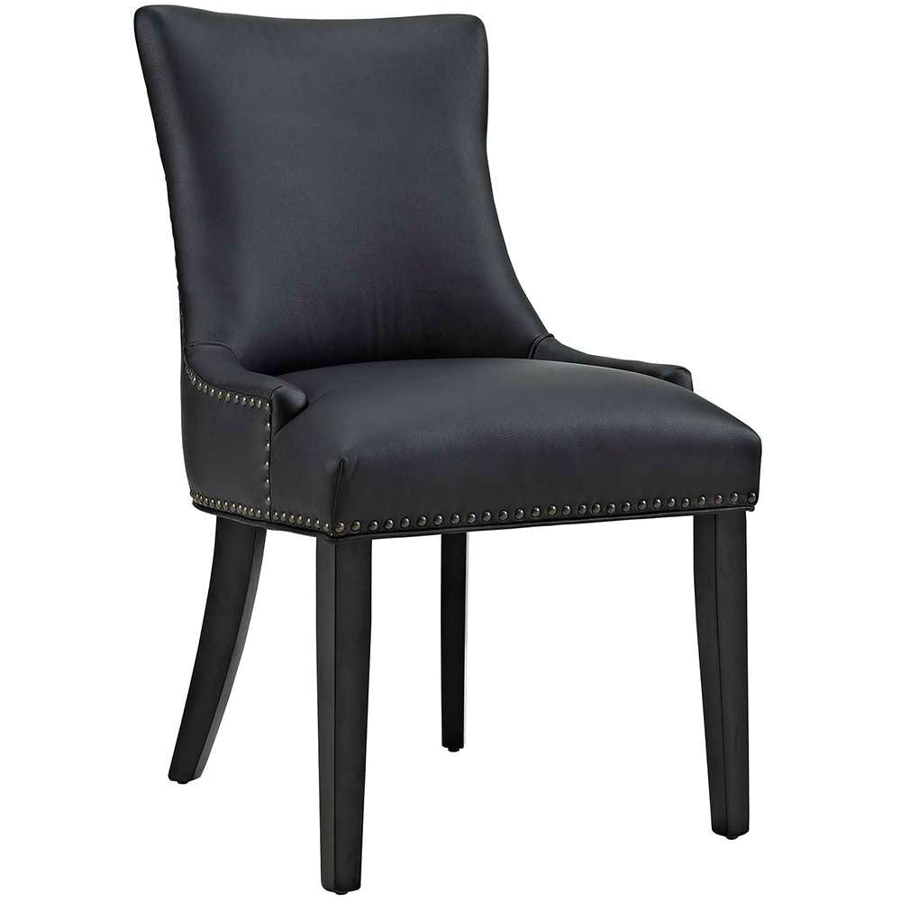 Modway - Marquis Vegan Leather Dining Chair - EEI-2228-BLK veiw 1