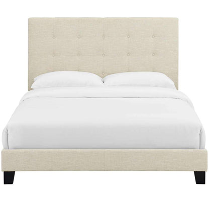 Modway - Melanie Full Tufted Button Upholstered Fabric Platform Bed - MOD-5878-BEI veiw 5