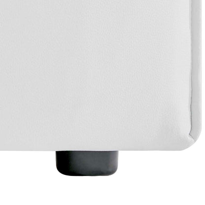 Modway - Mingle Vegan Leather Armless Chair - EEI-4623-WHI veiw 6