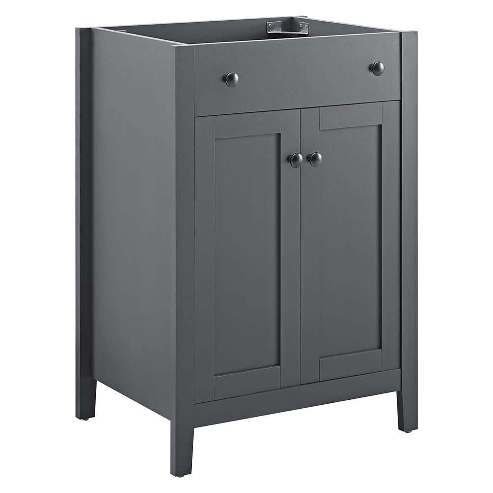 Modway - Nantucket 24in Bathroom Vanity Cabinet (Sink Basin Not Included) - EEI-3875-GRY veiw 1