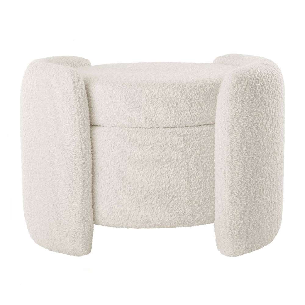 Modway - Nebula Boucle Upholstered Ottoman - EEI-5561-IVO veiw 5