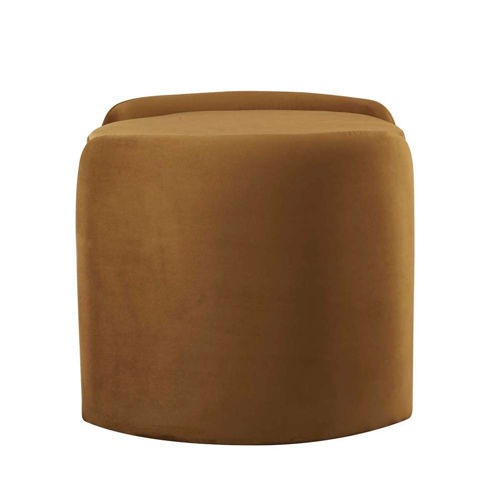 Modway - Nebula Upholstered Performance Velvet Ottoman - EEI-6055-COG veiw 4