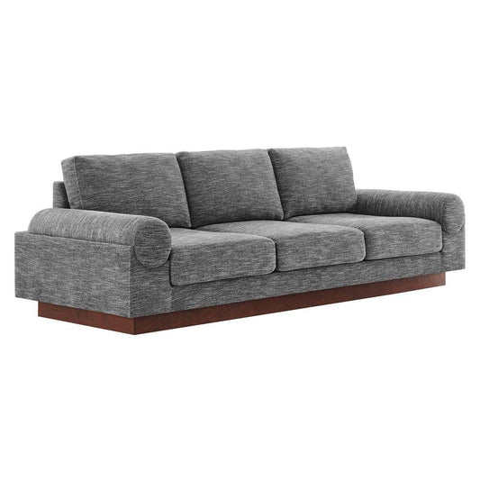 Modway - Oasis Upholstered Fabric Sofa - EEI-6401-GRY veiw 2