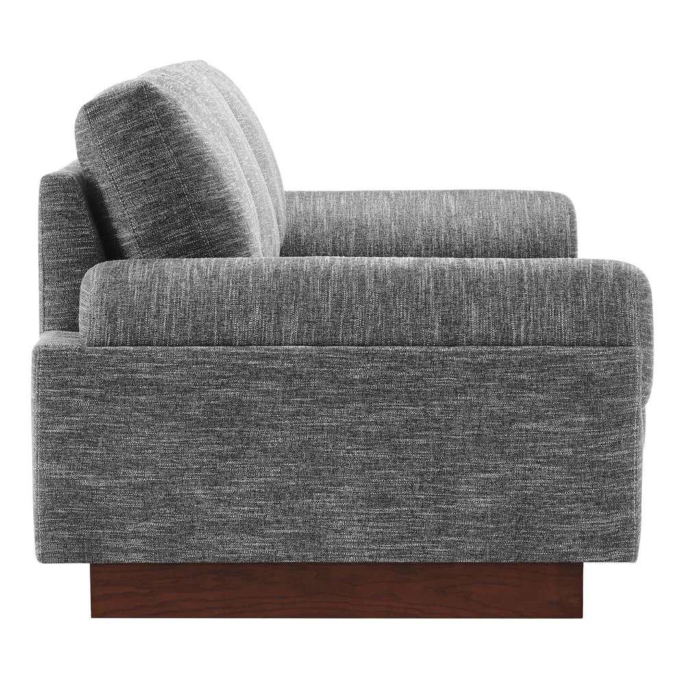 Modway - Oasis Upholstered Fabric Sofa - EEI-6401-GRY veiw 3