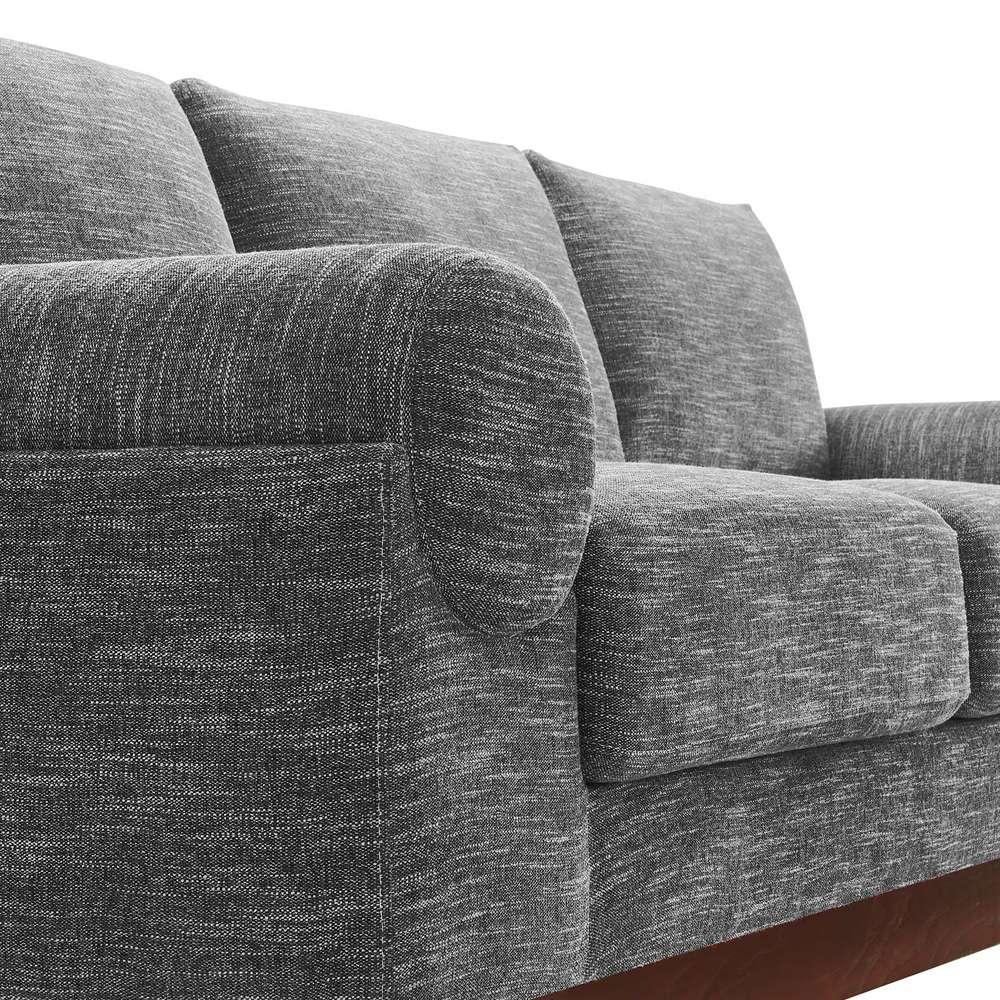 Modway - Oasis Upholstered Fabric Sofa - EEI-6401-GRY veiw 6